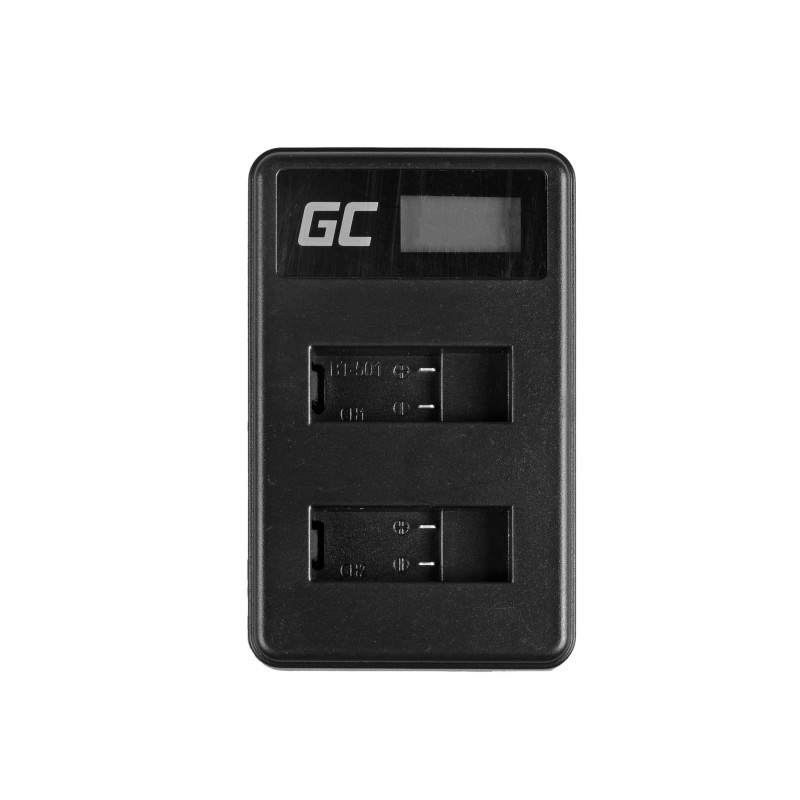 Green Cell Charger Ahbbp-501 For Gopro Ahdbt-501, Hero 5 Hero 6 Hero 7 Hd Black White Silver Edition