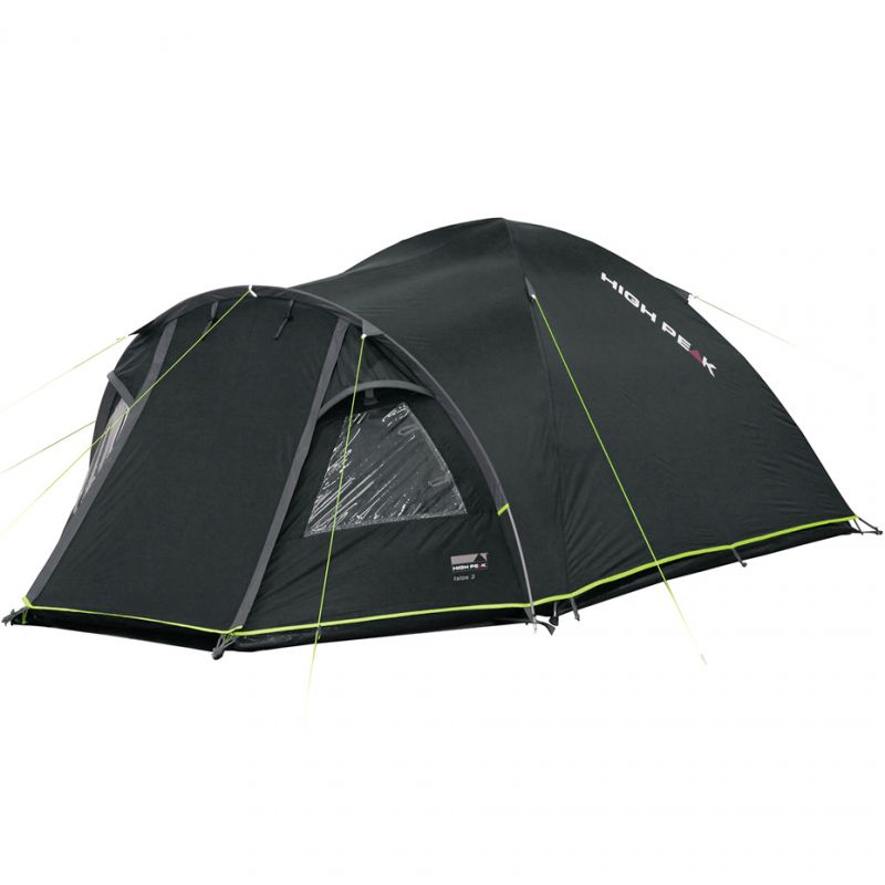 High Peak Talos 3 Green  Grey Dome/Igloo Tent 11505