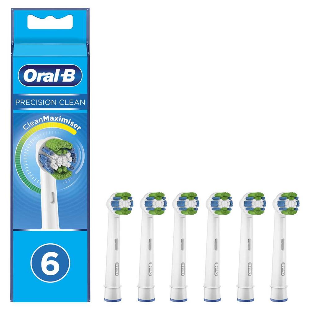 Conjunto de 6 Cabeças Oral-B Precision Clean