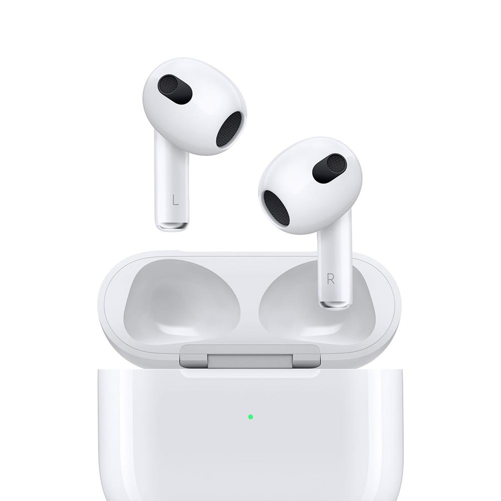 Auriculares Apple Airpods (3ª Geração) Wireless Brancos com Caixa de Carregamento Magsafe