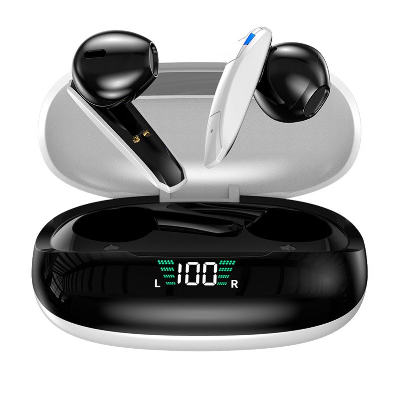 AURICULARES STEREO BLUETOOTH DUAL POD EARBUDS SEM-FIOS TWS LCD