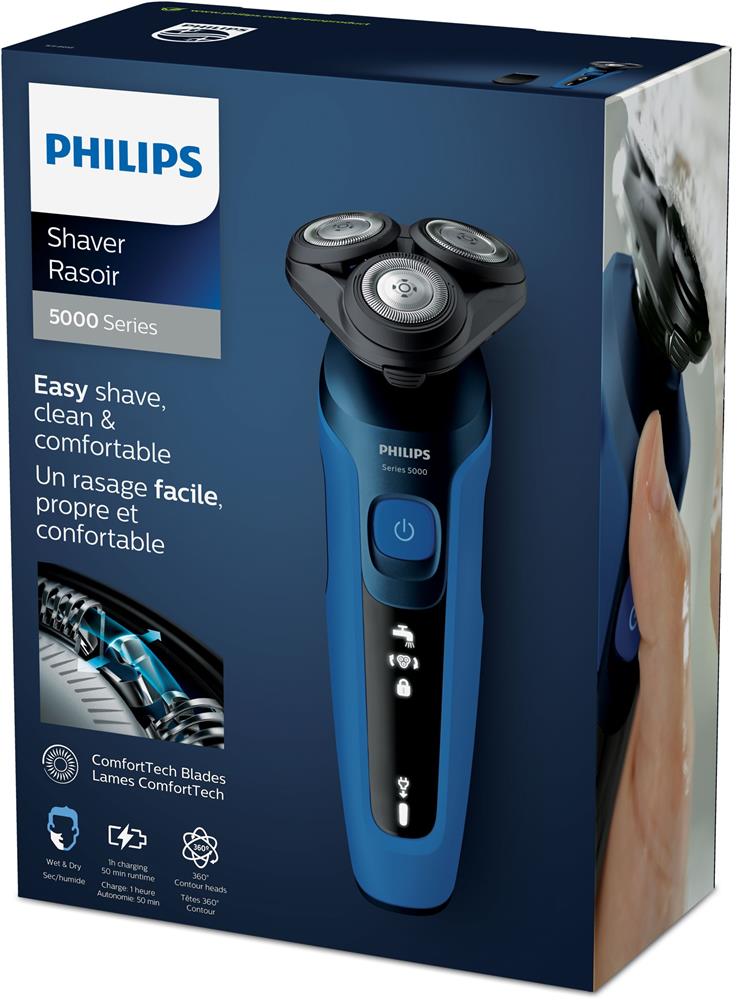 Philips Shaver Series 5000 Comforttech Blades Wet And Dry Electric Shaver