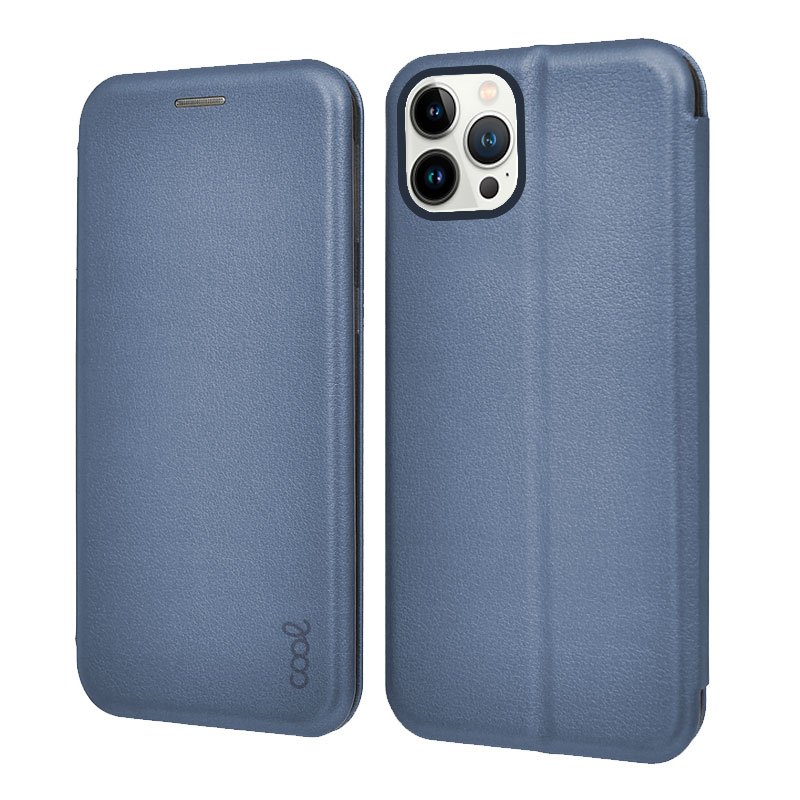Cool Flip Cover Para Iphone 13 Pro Elegance Blue