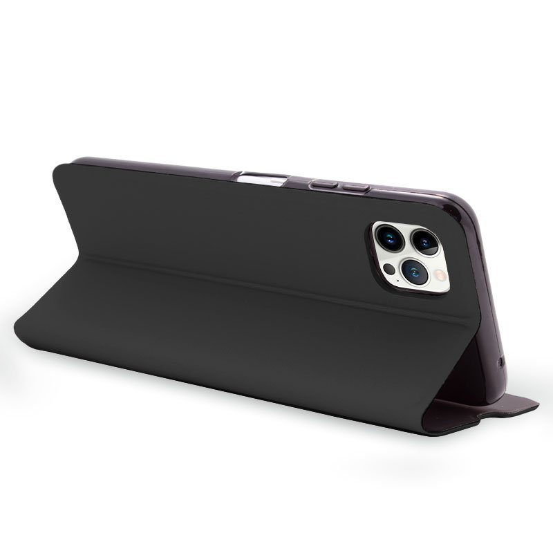 Capa Cool Flip Para Iphone 13 Pro Elegance Preto