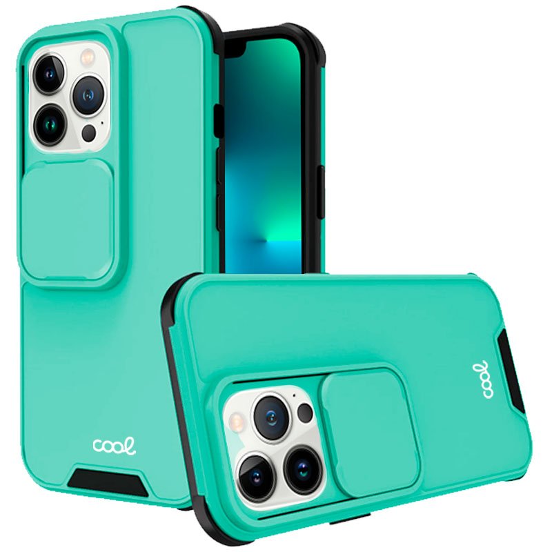 Capa Cool Para Iphone 13 Pro Verde Hortelã