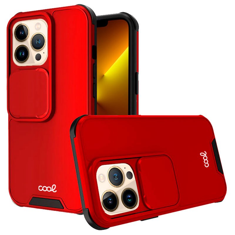 Capa Cool Para Iphone 13 Pro Max Vermelho