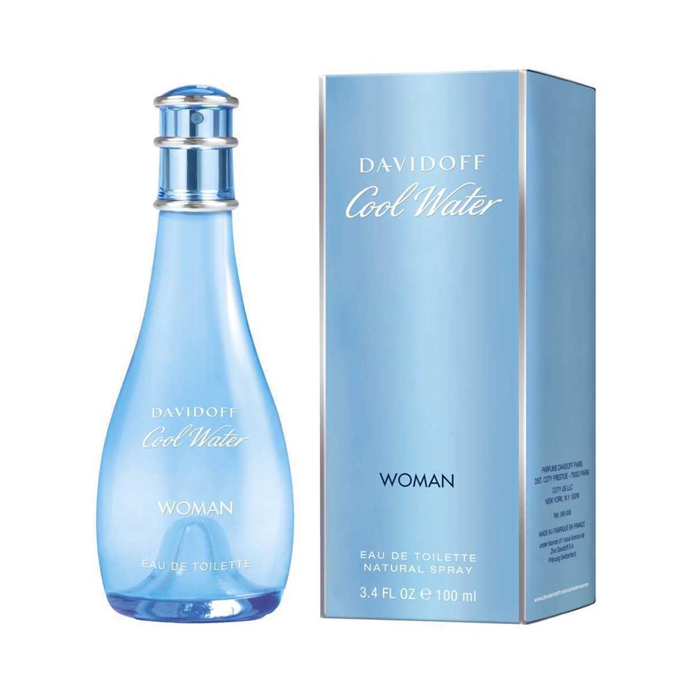 Perfume Mulher Cool Water Woman Davidoff Edt 100 .