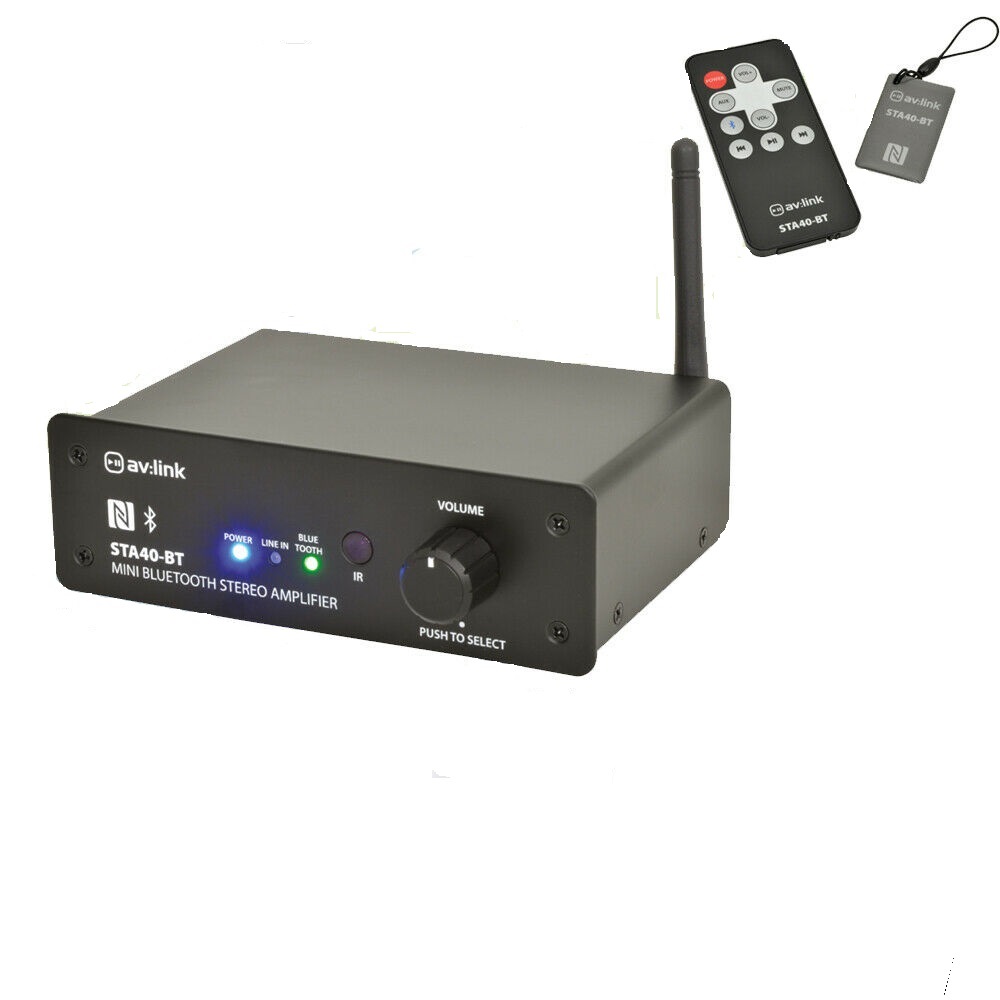 Amplificador Digital Estéreo Con Bluetooth