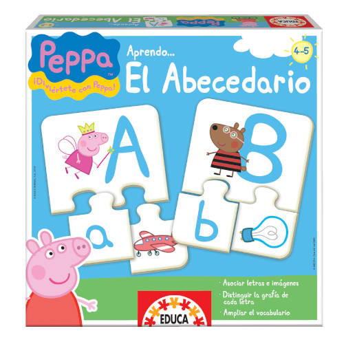 Jogo Educativo El Abecedario Peppa Pig Educa