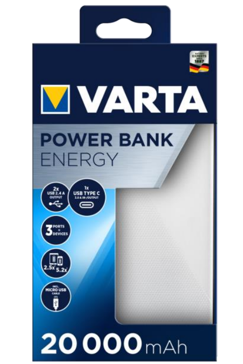 Power Bank Varta 20000 Mah