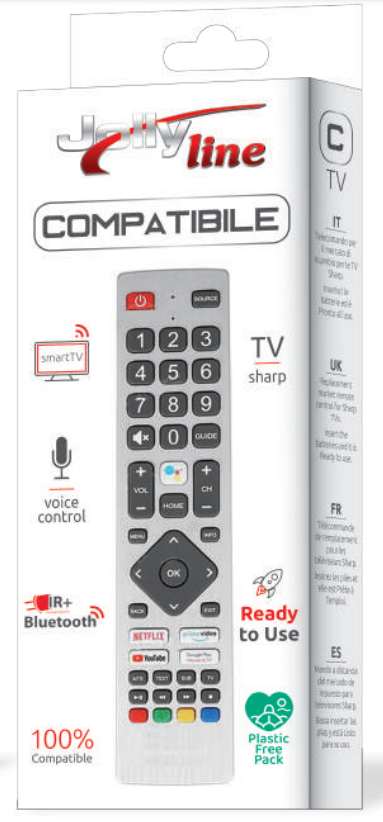 Televisores Remotos Compatibles Sharp Shw/Rmc/0