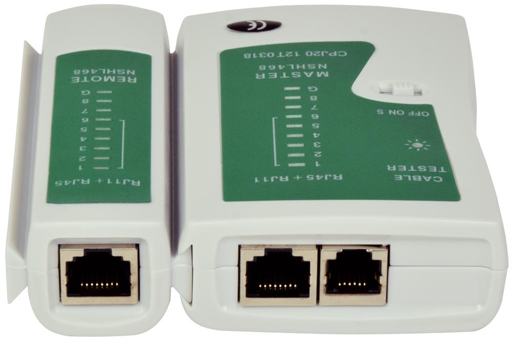 Testador de Cabo de Rede Ethernet Rj45/Rj11