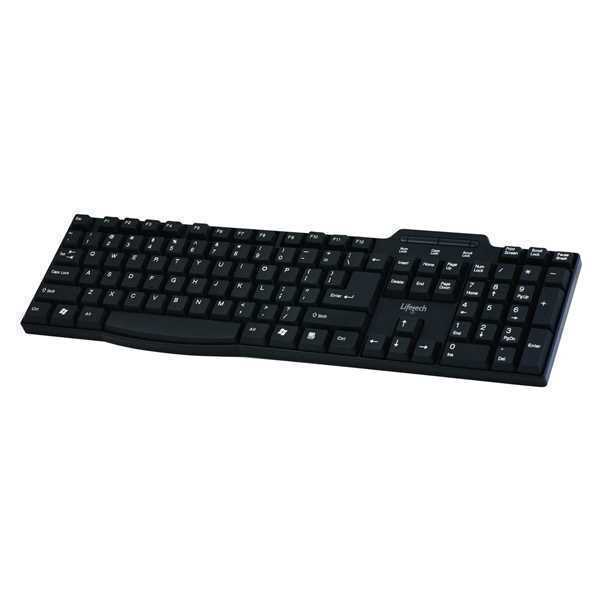 Lifetech Keyboard  Basic Fit Usb Black