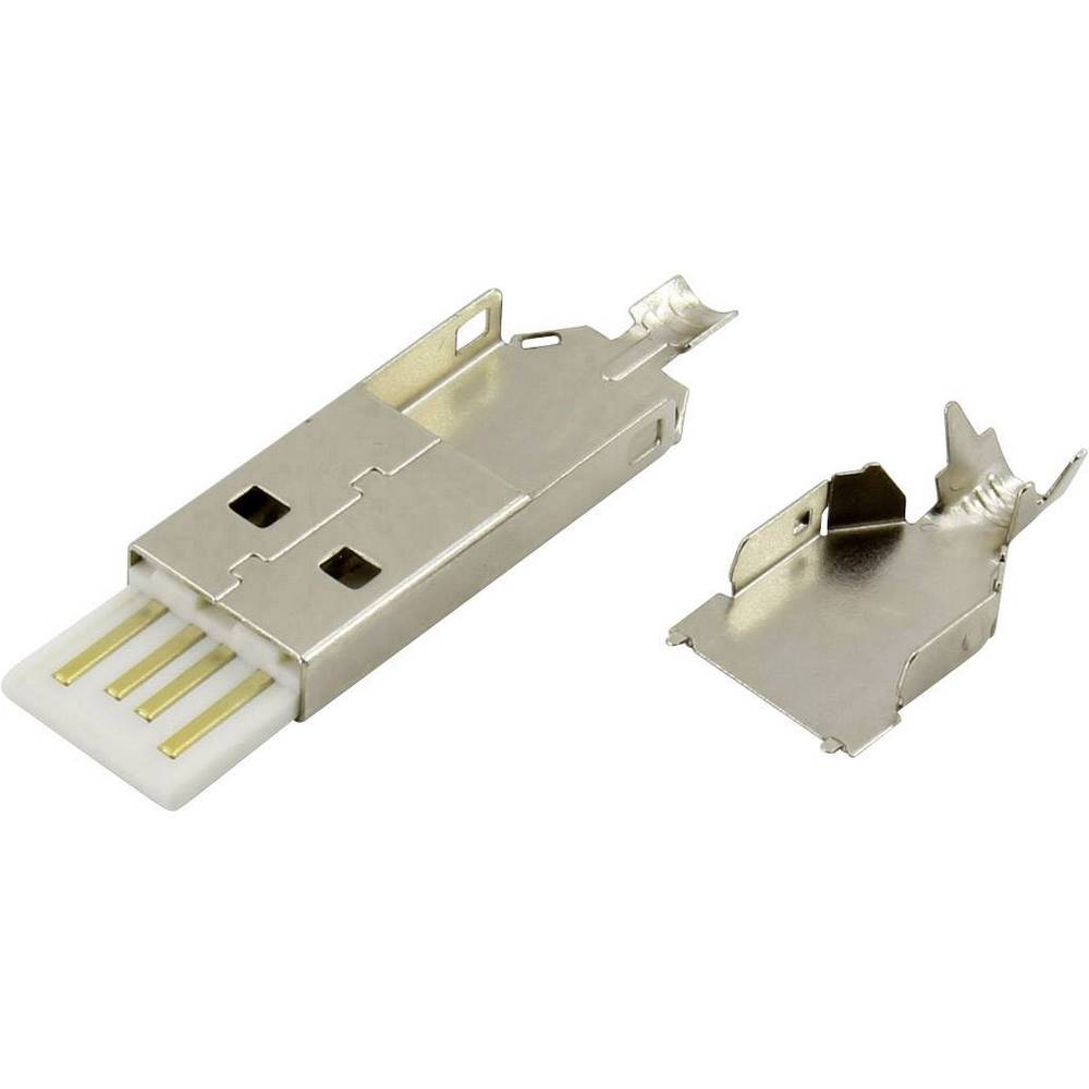 Ficha USB A Connfly DS1107-WN0