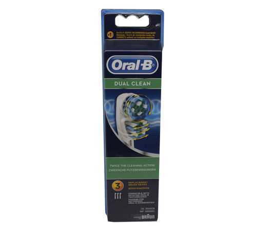 Braun Eb417 Cabeça de Escova de Dentes 3 Unidades