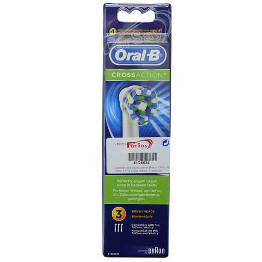 Escova de Dentes de Substituição Braun Oral B Eb5.