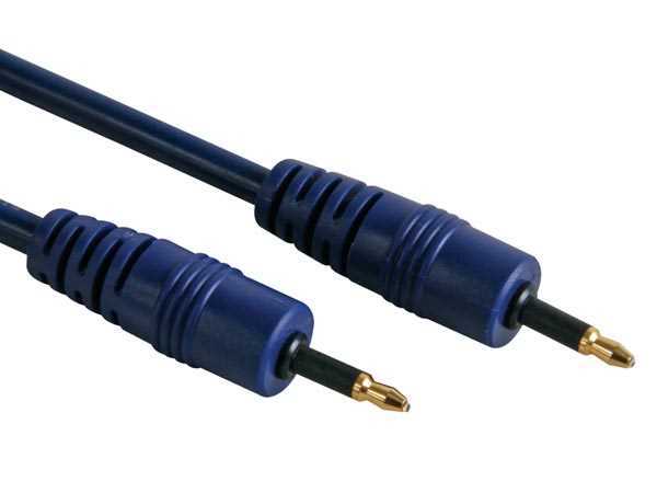 Optical Cable - 3.5mm Con To 3.5mm Con, Od=5mm, L.