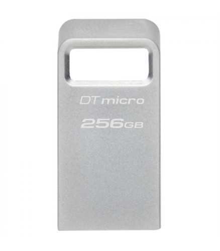 Kingston Pen Drive 256gb Datatraveler Micro 200mb/S Metal Usb 3.2 Gen 1