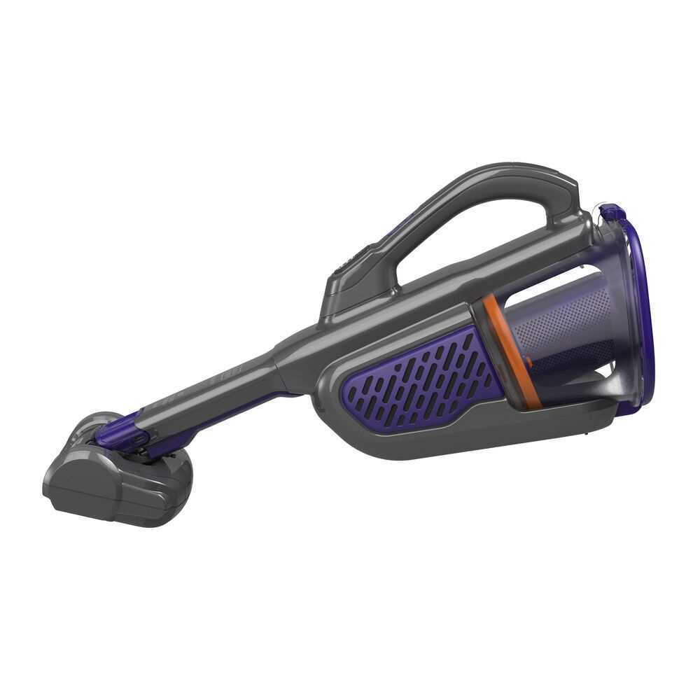 Black & Decker Bhhv520bfp Handheld Vacuum Black  Violet Bagless