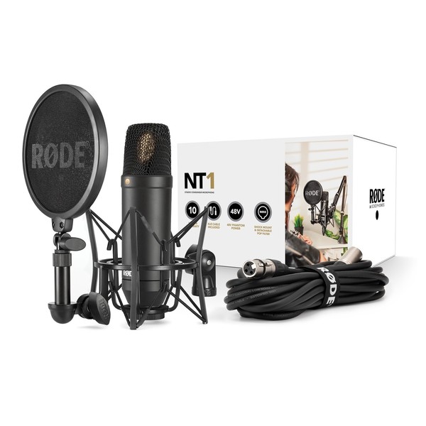 Rde Nt1-Kit Microfone Preto Microfone de Estúdio