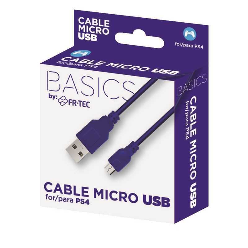 Cable Usb 2.0 Fr-Tec Ft0018 para Ps4/ Usb Macho -.