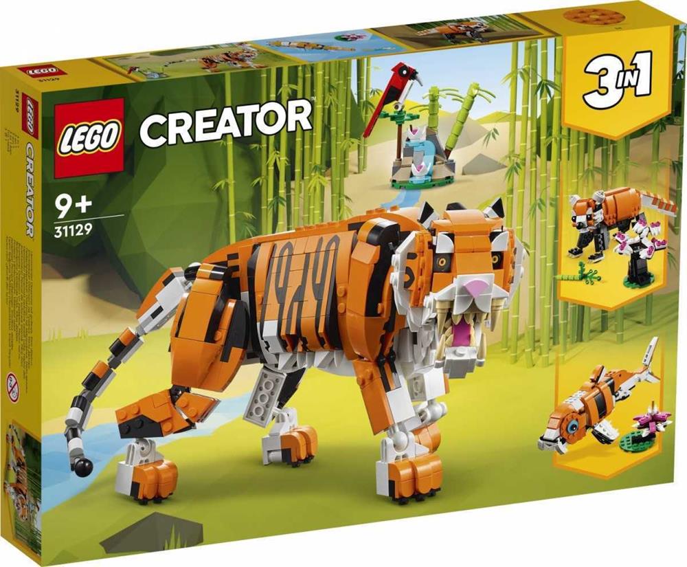 Lego Creator Majestic Tiger 31129 755 Pcs