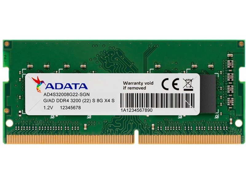 Memoria RAM Ad4s32008g22-Sgn Ddr4 8 Gb