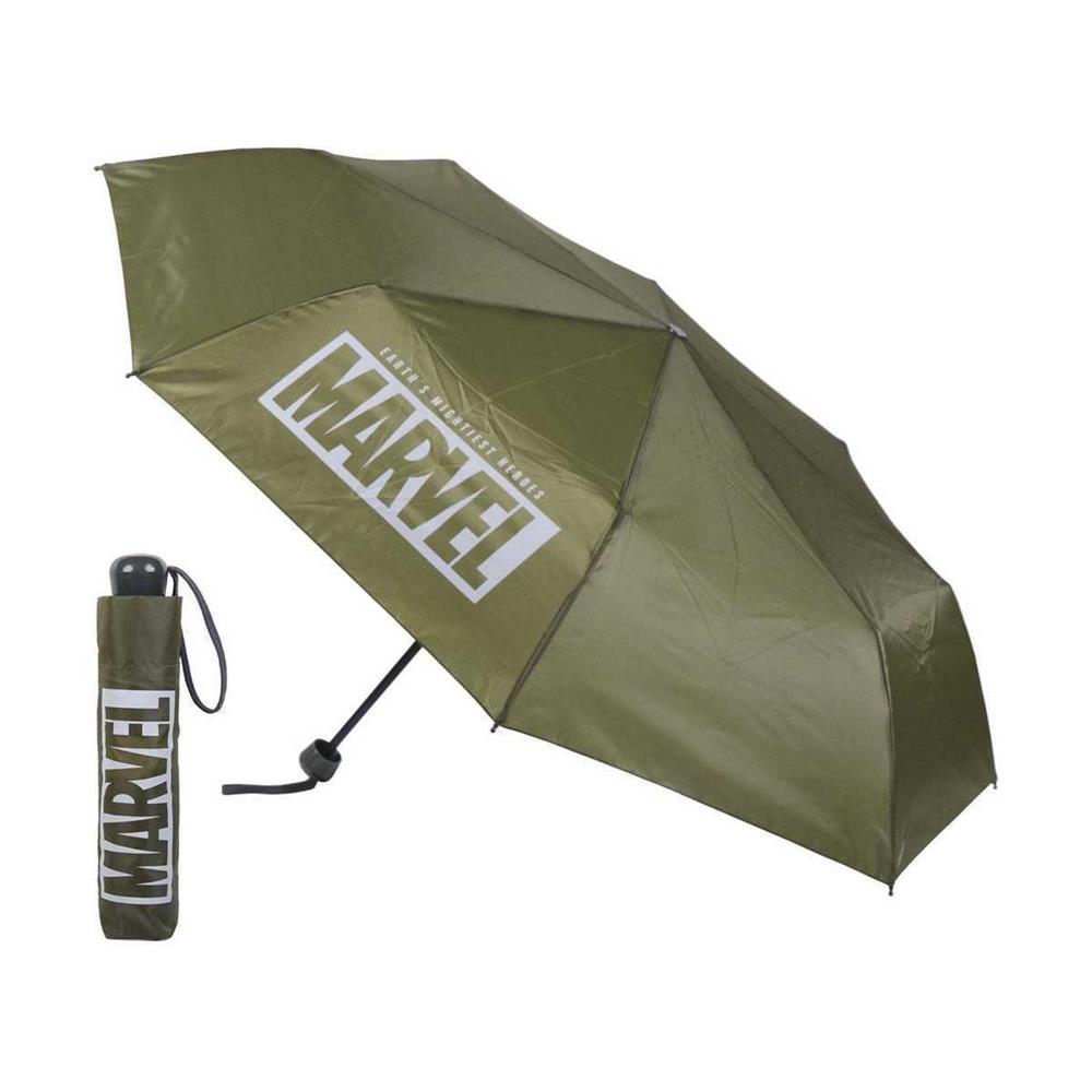 Guarda-chuva Dobrável Marvel Verde (Ø 97 cm)