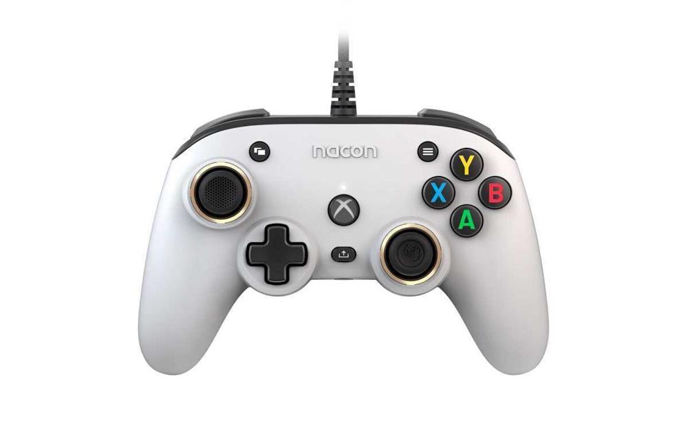 Nacon Pro Compact Controller Branco Usb Gamepad X.
