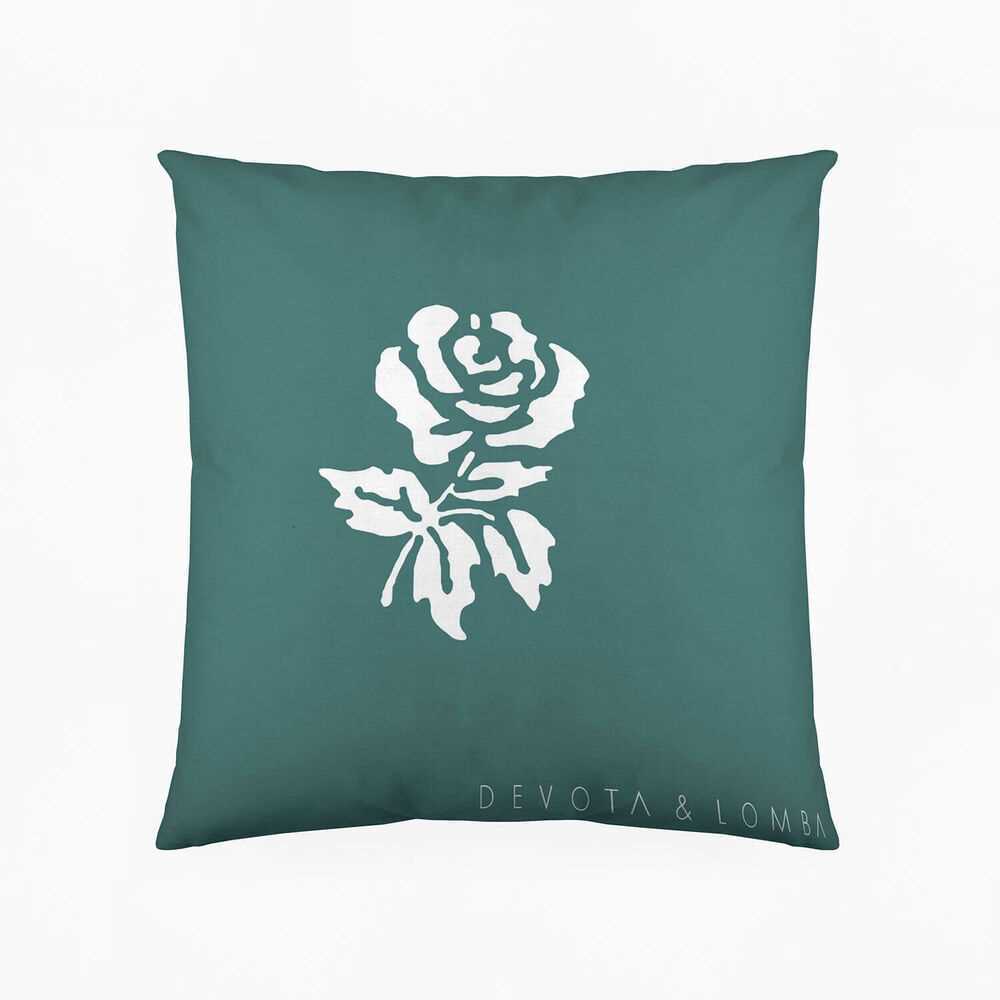 Capa de travesseiro Roses Green Devota & Lomba (6.