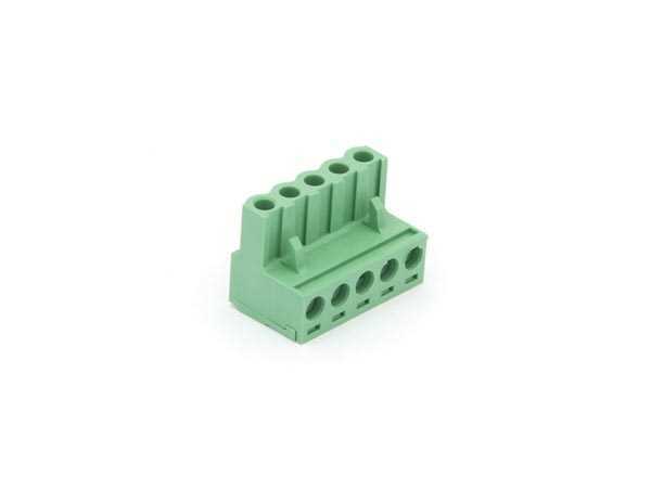 Conector Socket Femea 5 Polos Verde