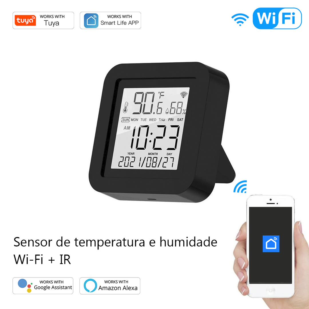 Sensor de Temperatura Y Humedad de Wi-Fi + Ir
