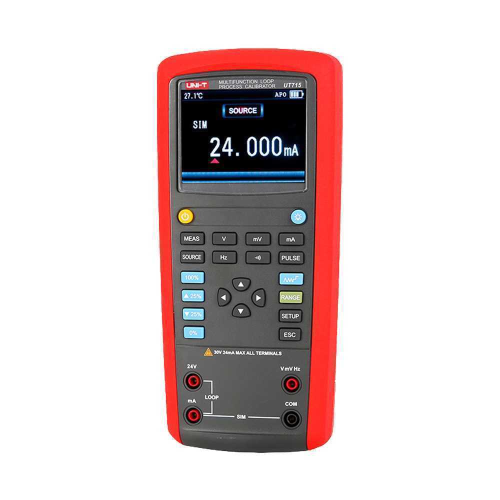Calibrador de Procesos de Retroalimentación/Lazo - Display Lcd de Hasta 20000 Cuentas - Mide Y Gener