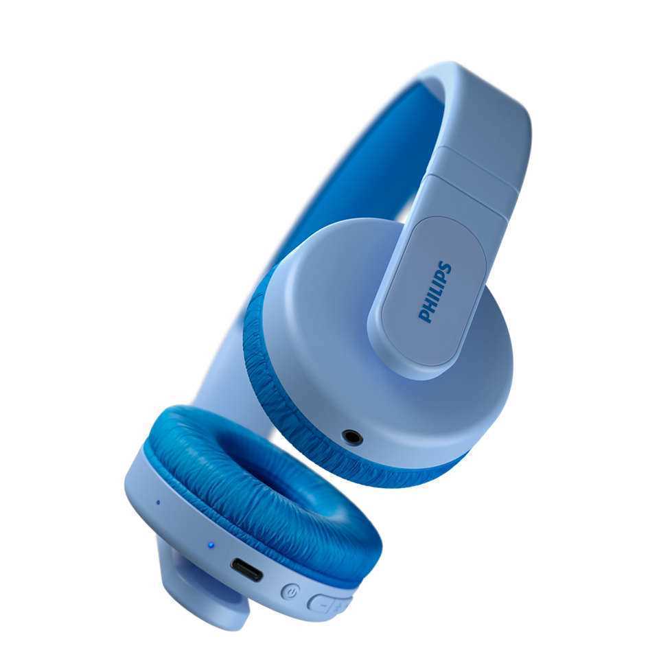 Philips Headphones Wireless Kids Blue Tak4206bl/00