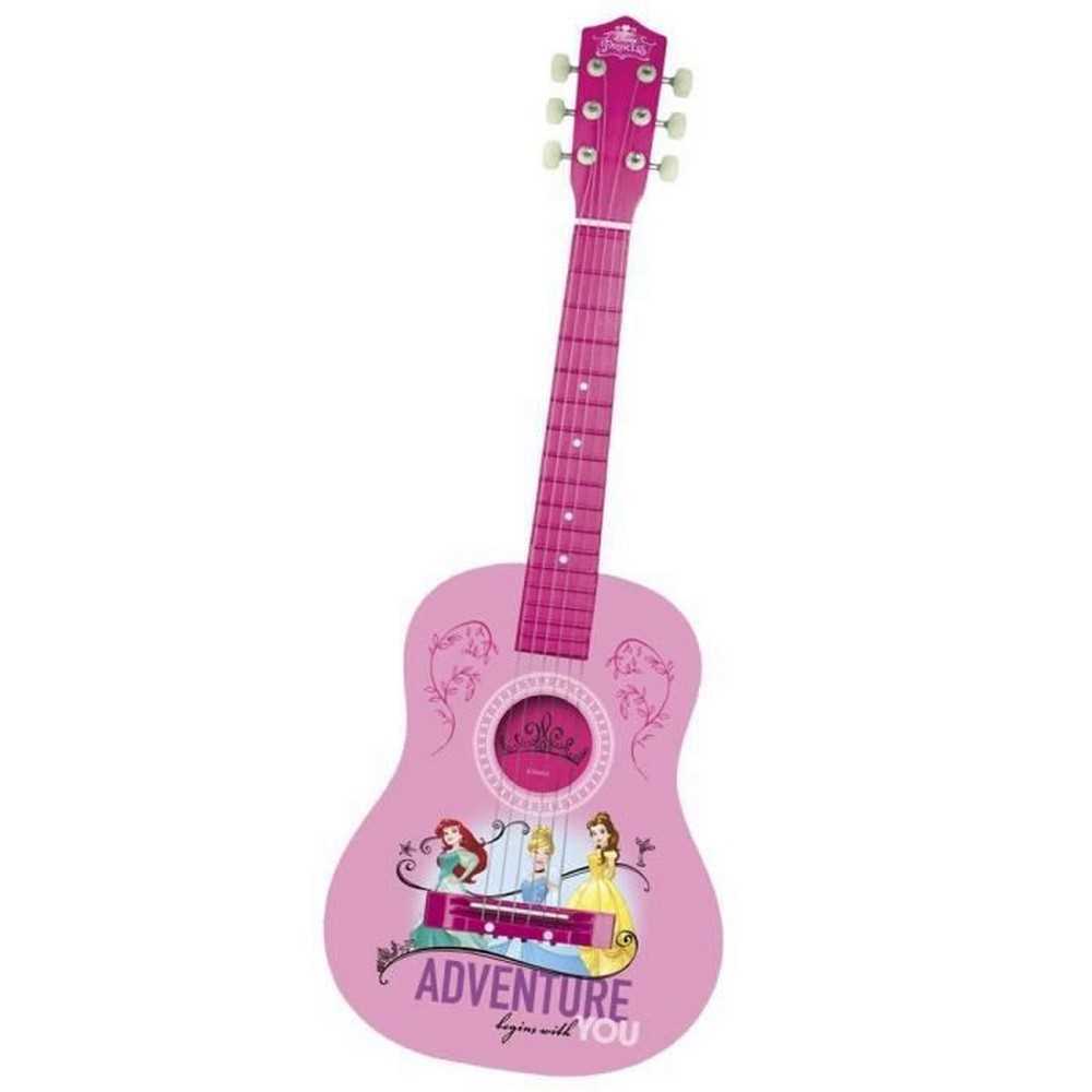 Guitarra Infantil Princesses Disney Cor de Rosa 