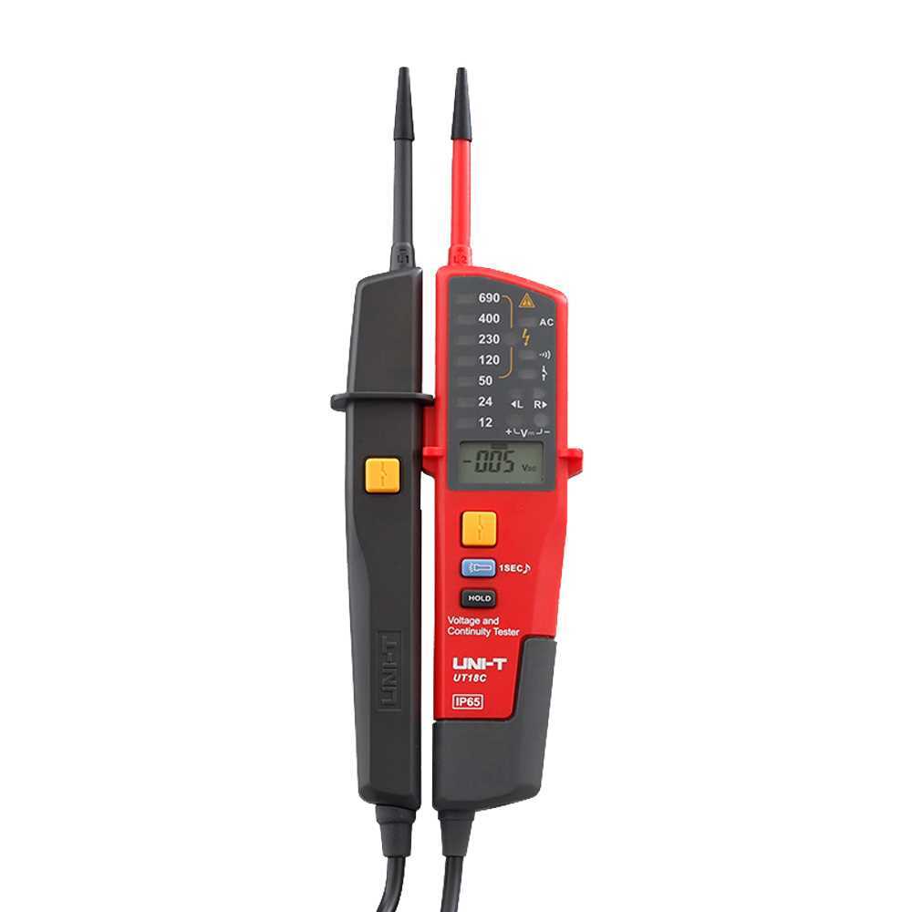 Detector de Voltaje Ac/Dc Sin Contacto - Display LED - Modo de Alto Y Bajo Voltaje Hasta 600 V - Avi