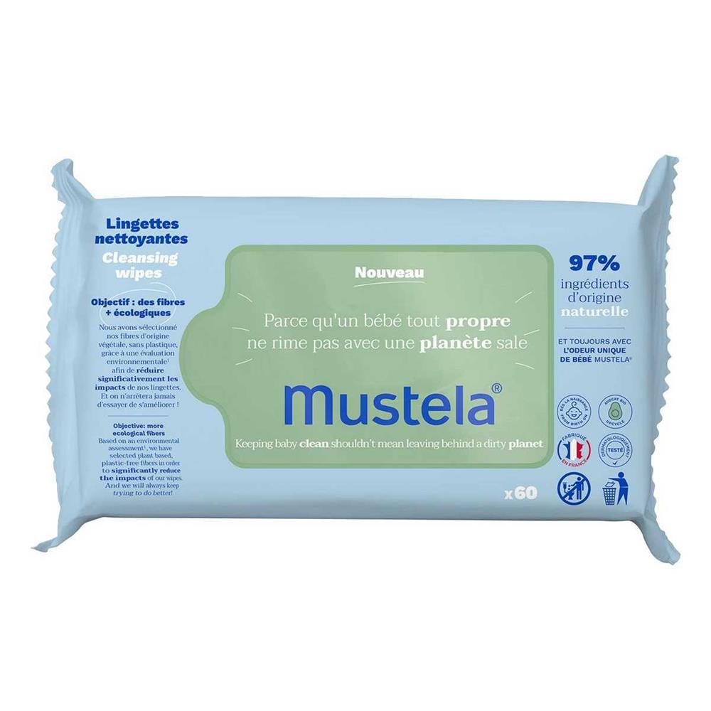 Toalhetes de Limpeza Esterilizados (Pack) Mustela.