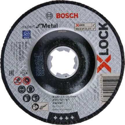 Bosch X-Lock Cutting Disc Efm      125x2,5mm