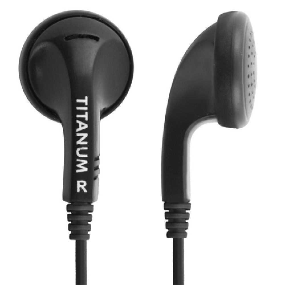 Titanum Stereo Earphones Th108 Black