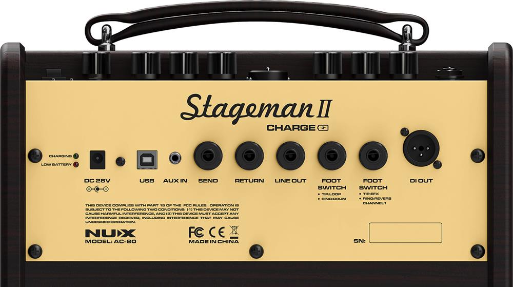 Amplificador Acústico Stagean Ii Ac-80
