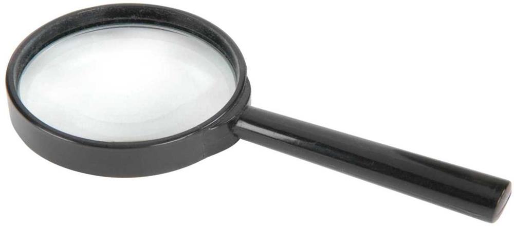 Handheld Magnifier, 65mmã Glass Lens, 6x