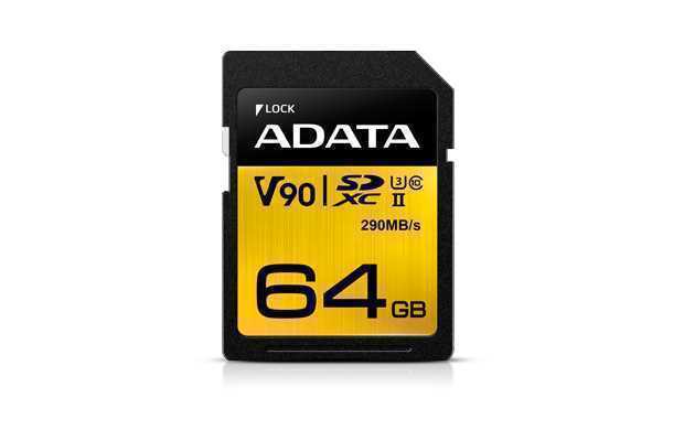 ADATA PREMIER ONE 64 GB SDXC UHS-II CLASSE 10