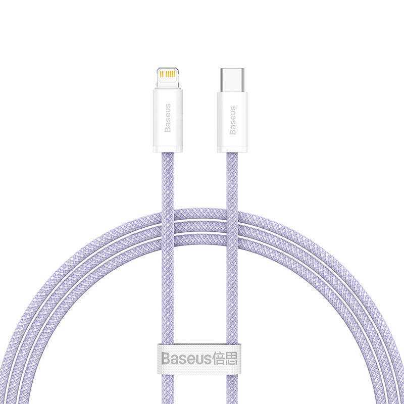 Usb-C Cable For Lightning Baseus Dynamic 2 Series, 20w, 1m (Purple)