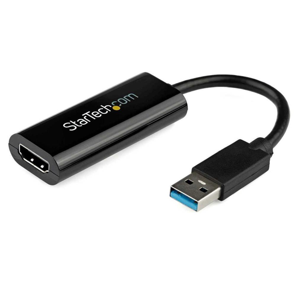 Startech.Com Usb 3.0 To Hdmi Adapter - Slim Design - 1920x1200 - Video / Audio Cable - TAA Compliant