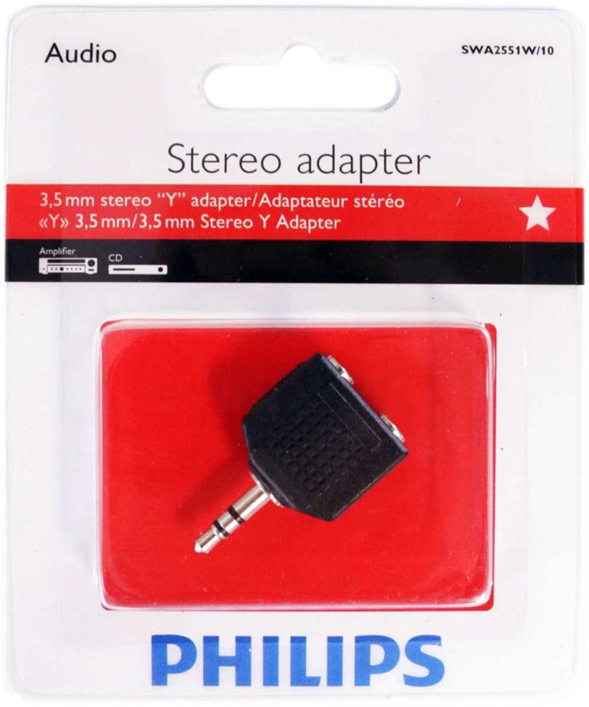 Adaptador Stereo para Auriculares Swa2551w/10 Philips