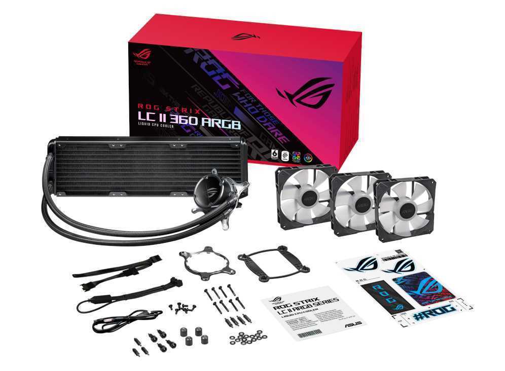 Asus Rog Strix Lc Ii 360 Argb Sistema de Refrigeración para Ordenador Procesador Sistema de Refriger