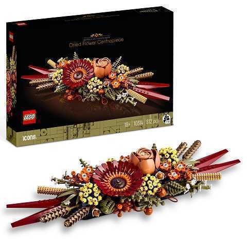Jogo de Construção Lego Dried Flower Centrepiece 812 Peças 