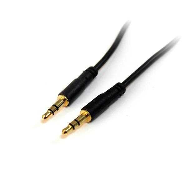 15 Ft Slim 3.5mm Stereo Audio  Cabl