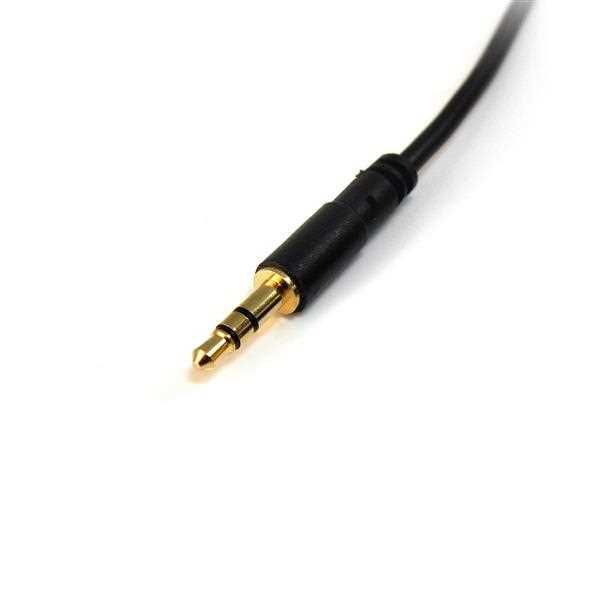15 Ft Slim 3.5mm Stereo Audio  Cabl