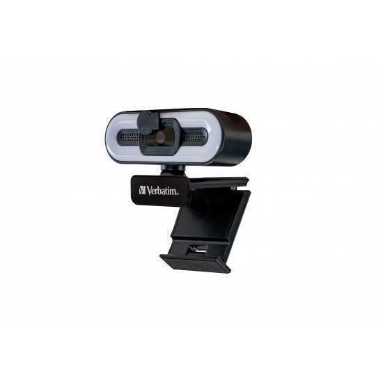 Verbatim Webcam Full Hd 1080p LED Light